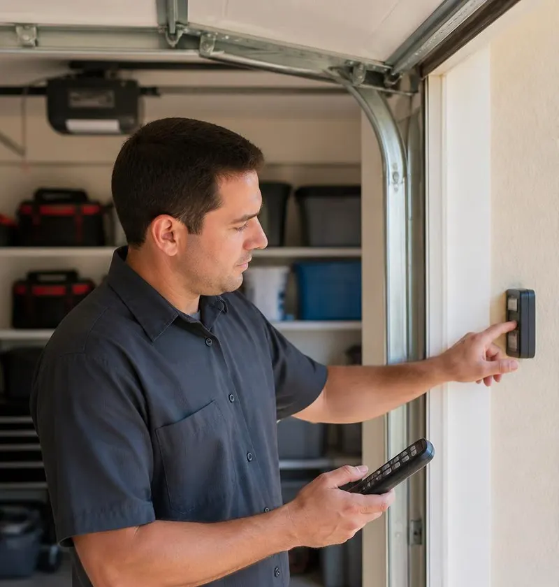 Off Track Door Repair in Floral City